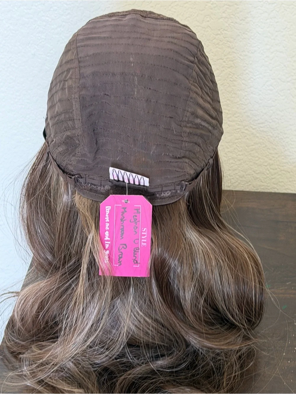 Synthetic Ombre Brown to Blonde Lace Front Wig - Neutral Brown Blend